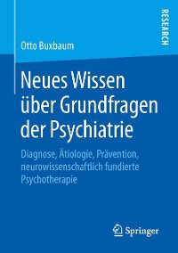 Cover Neues Wissen über Grundfragen der Psychiatrie