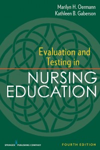 Cover Evaluation and Testing in Nursing Education
