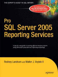 Cover Pro SQL Server 2005 Reporting Services