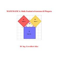 Cover Matematica: dalle frazioni al teorema di Pitagora