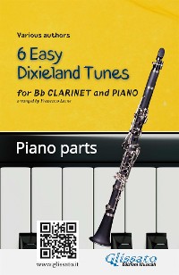 Cover Bb Clarinet & Piano "6 Easy Dixieland Tunes" piano parts