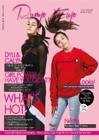 Cover Pump it up Magazine - Calyn & Dyli - Hip and chic California teen pop siblings