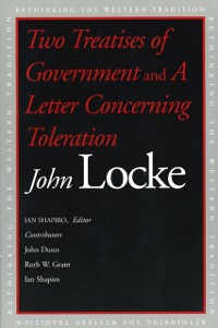 Cover Two Treatises of Government and A Letter Concerning Toleration