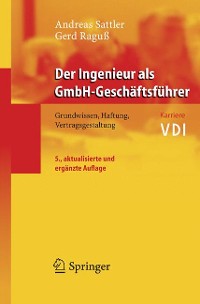 Cover Der Ingenieur als GmbH-Geschäftsführer