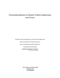 Cover Overcoming Barriers to Electric-Vehicle Deployment