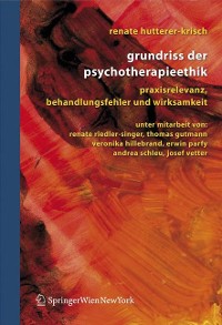 Cover Grundriss der Psychotherapieethik