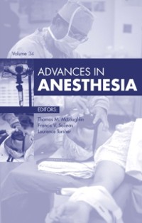 Cover Advances in Anesthesia 2016