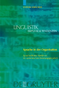 Cover Sprache in der Organisation