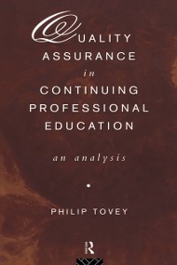Cover Quality Assurance in Continuing Professional Education