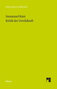 Cover Kritik der Urteilskraft