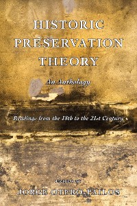 Cover Historic Preservation Theory