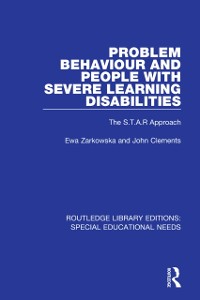 Cover Problem Behaviour and People with Severe Learning Disabilities