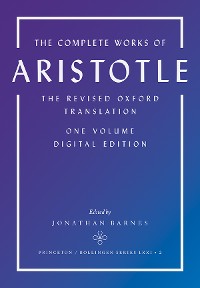 Cover The Complete Works of Aristotle