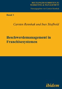Cover Beschwerdemanagement in Franchisesystemen