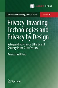 Cover Privacy-Invading Technologies and Privacy by Design