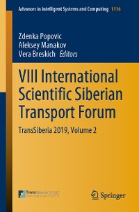 Cover VIII International Scientific Siberian Transport Forum