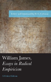 Cover William James’s Essays in Radical Empiricism