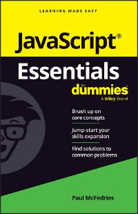 Cover JavaScript Essentials For Dummies