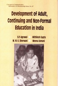 Cover Development of Adult, Continuing and Non-Formal Education in India