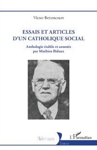 Cover Essais et articles d'un catholique social