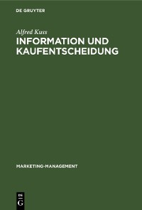 Cover Information und Kaufentscheidung