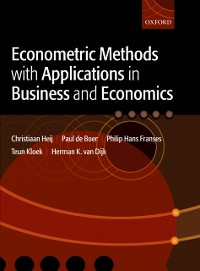 Cover Econometric Methods with Applications in Business and Economics