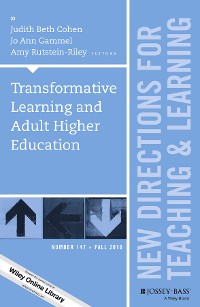 Cover Transformative Learning and Adult Higher Education