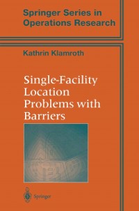 Cover Single-Facility Location Problems with Barriers