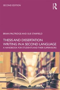 Cover Thesis and Dissertation Writing in a Second Language