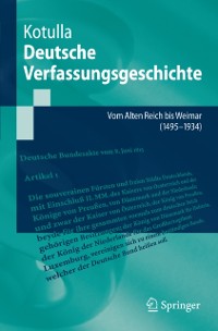Cover Deutsche Verfassungsgeschichte
