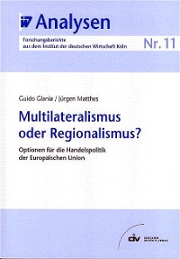 Cover Multilateralismus oder Regionalismus?