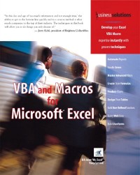 Cover VBA and Macros for Microsoft Excel