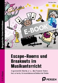 Cover Escape-Rooms und Breakouts im Musikunterricht