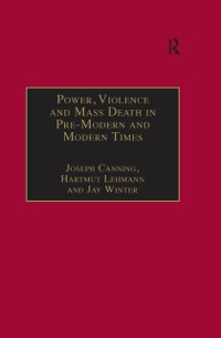 Cover Power, Violence and Mass Death in Pre-Modern and Modern Times