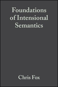 Cover Foundations of Intensional Semantics