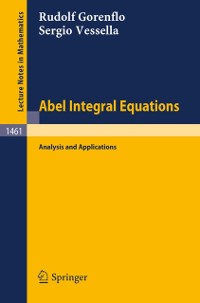 Cover Abel Integral Equations
