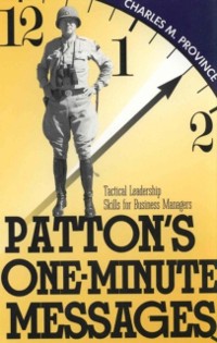 Cover Patton's One-Minute Messages