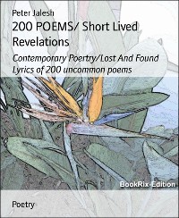 Cover 200 POEMS/ Short Lived Revelations