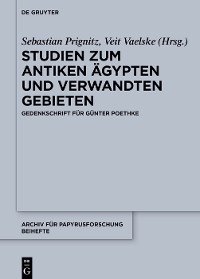 Cover Studien zum antiken Ägypten und verwandten Gebieten