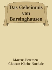 Cover Das Geheimnis von Barsinghausen