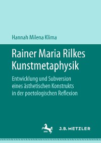 Cover Rainer Maria Rilkes Kunstmetaphysik
