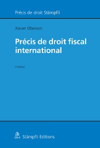 Cover Précis de droit fiscal international