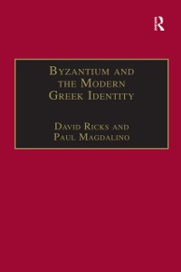 Cover Byzantium and the Modern Greek Identity