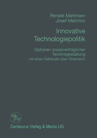 Cover Innovative Technologiepolitik