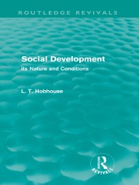 Cover Social Development (Routledge Revivals)