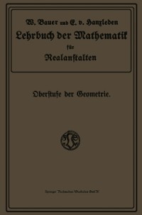 Cover Lehrbuch der Mathematik für Realanstalten