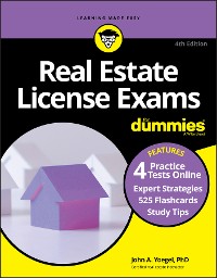 Cover Real Estate License Exams For Dummies with Online Practice Tests