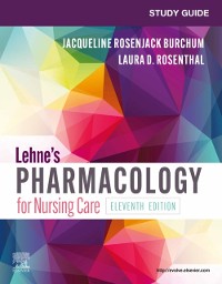 Cover Study Guide for Lehne's Pharmacology for Nursing Care - eBook