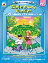 Cover Bible Story Puzzles, Grades PK - K