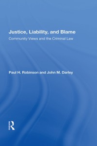 Cover Justice, Liability, And Blame